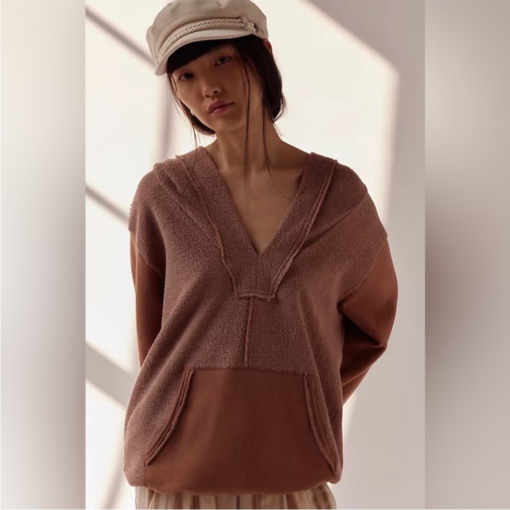 Free People Raven Pullover Otter NWOT, Large